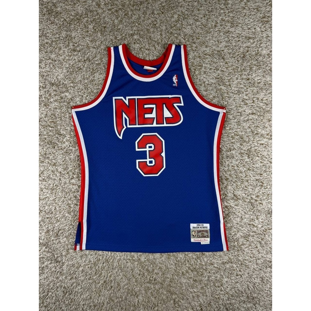 Mitchell & Ness Drazen Petrovic New Jersey Nets 1992-93 Swingman Jersey Large
